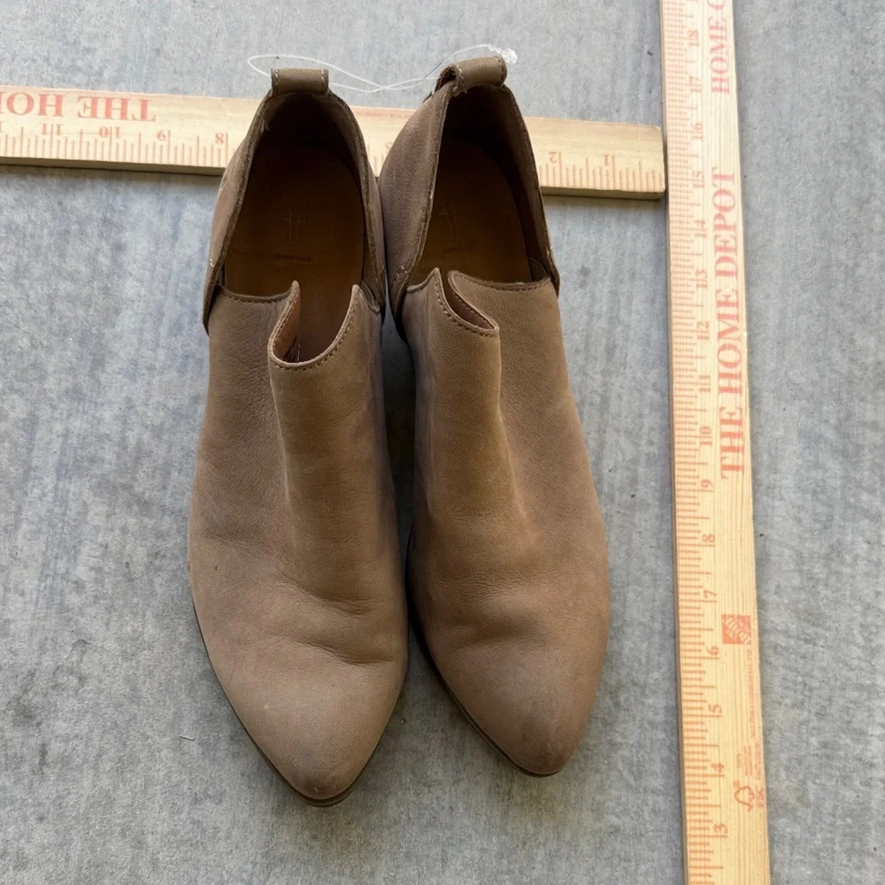 Frye Women's Ankle Booties western country cowboy leather Melissa shootie bootie
